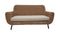 Jonah 2 Seater Sofa (000314) - Steel Light Yellow