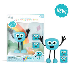 Glo Pals Blair Light up Poppetje - Blauw