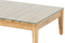 Norton Lounge Table - Acacia Light Teak Look - Glass Top