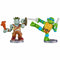 Gevechtsfiguurtjes Teenage Mutant Ninja Turtles Legends of Akedo: Leonardo vs Rocksteady