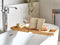 Beliani LOWES - Bad tray - Lichthout - Bamboe