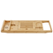 Beliani LOWES - Bad tray - Lichthout - Bamboe