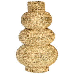 Beliani MARANG - Vaas - Natuurlijk/Beige - Zeewier