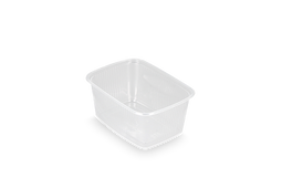 Klika - Salade Saus bakjes 250ml 108mm rechthoekig transparant | 1000 stuks