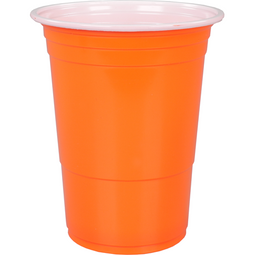 Depa® - ® | Partycup | PP | 400ml | 16oz | 115mm | oranje | sleeve met 50 stuks