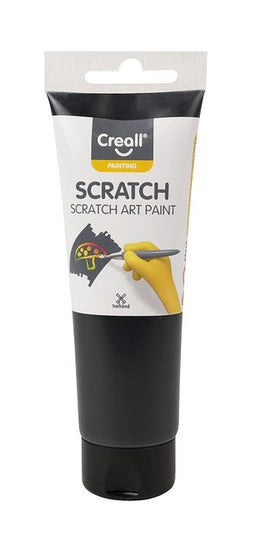 Creall - Opaque creall zwart tube 120ml | Tube a 120 milliliter | 6 stuks