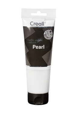 Creall - Pearl medium creall studio acrylics 250ml | Tube a 250 milliliter | 4 stuks