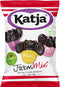 Katja - Katja Farm Mix snoep, mix van 3 zachte fruitgums met zoete drop, zak van 255 g