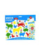Office - Raamstickers mono assorti | 12 stuks
