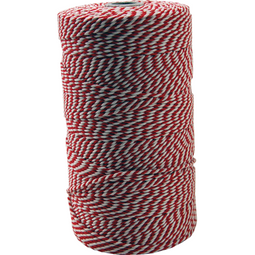 SendProof® - Koord | 640m | katoen | rood/wit