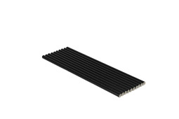 Klika - Papieren rietjes zwart 200x6mm BIO | 200 stuks