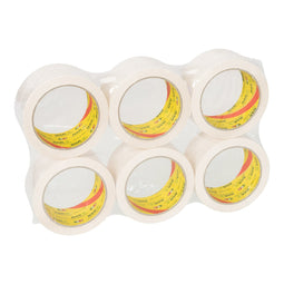 Klika - Pp solvent e (nar) wit 50 mm x 66 meter | 6 stuks
