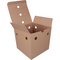 Klika - Bak | Karton | fritesbox | 15x15x14cm | bruin | 25 stuks