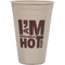 Depa® - ® | Beker | I´M a HOT cup | PP | reusable | automaatgeschikt | 180ml | 7.5oz | 96mm | taupe | 40 stuks
