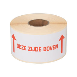 Klika - Etiketten deze zijde boven 60 x 150 mm 500 stuks per rol