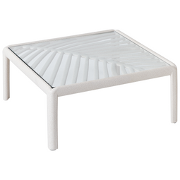 Beliani FERRETTI - Salontafel - Lichtbeige - 69 x 69 cm - Synthetisch