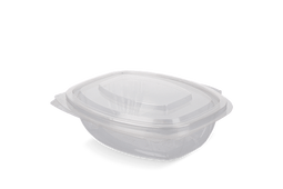 Klika - Saladebakje met klapdeksel 375ml BIO | 50 stuks