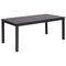 Beliani SKALOMA - Tuintafel - Donkergrijs - 180/240 x 90 cm - Aluminium