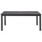 Beliani SKALOMA - Tuintafel - Donkergrijs - 180/240 x 90 cm - Aluminium