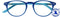 I Need You - Leesbril i need you +2.00dpt dokter new blauw