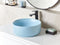 Beliani GUDAR - Wastafel - Blauw - ⌀ 37 cm - Keramiek