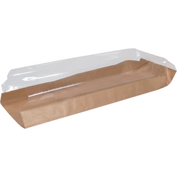 Depa® - ® Zak | Papier + PP | 11/ 2 |5x38cm | bruin | 1000 stuks