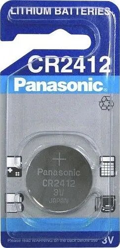 Panasonic CR2412 lithium 3V batterij