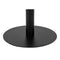 Bolzano Bar Table - Bar Table With Top In Marble Look And Black Base ø70x105cm
