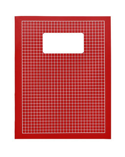 Qbasic - Schrift 210x165mm ruit 5mm 80blz assorti