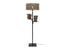 Floor Lamp with shelves - JAVA - Bamboo