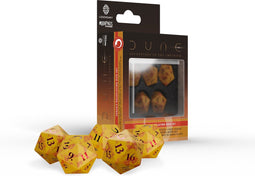 Dune RPG - Adventures in the Imperium, D20 dice set Arrakis