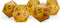 Dune RPG - Adventures in the Imperium, D20 dice set Arrakis