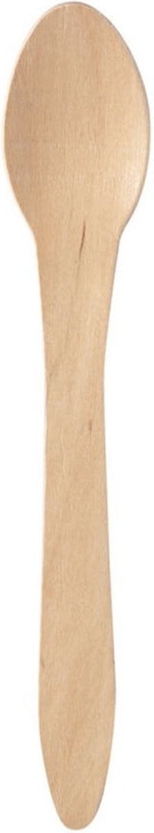 Duni Berkenhouten Lepels 18 Cm 10 Stuks