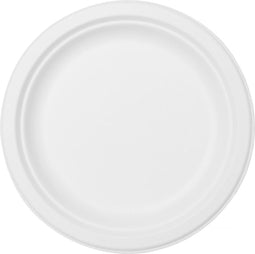 Duni Borden Wegwerp Bio Bagasse 22 Cm Bagasse Wit 10 Stuks