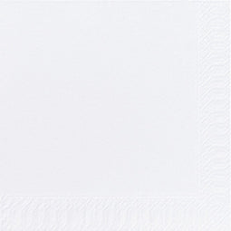 Duni Servet, Papier, 2-laags, 24x24cm, wit