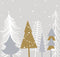 Duni Servetten Winter Trees 33x33cm 3-laags tissue FSC pak a 20 servetten