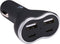 Dunlop Autolader USB - 2x USB-A en 2x USB-C Aansluiting - Power Delivery/ Fast Charge 18W - Aansluiting op Sigarettenaansteker Auto - Kunststof - Zwart