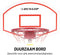 Dunlop Basketbalpaal - Basketbalstandaard - 165-205cm Verstelbaar- Basketbalring met Standaard