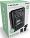 Dunlop Bluetooth Speaker - 9W - met FM-Radio en AUX/MIC Ingang - Ingang voor TF Kaart en USB - TWS Functie - LED-Verlichting - Zwart