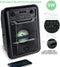 Dunlop Bluetooth Speaker - 9W - met FM-Radio en AUX/MIC Ingang - Ingang voor TF Kaart en USB - TWS Functie - LED-Verlichting - Zwart