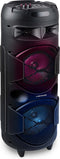 Dunlop Bluetooth Speaker MW-538 - 2 x 10W - met FM-Radio en AUX/MIC Ingang - Ingang voor TF Kaart en (Micro)USB - LED Verlichting - Zwart
