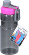 Dunlop Drinkfles 1,1 Liter Polyetheen 24,5 Cm Grijs/roze