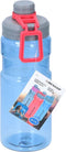 Dunlop Drinkfles 1,1 Liter Polyetheen 24,5 Cm Grijs/roze