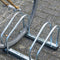 Dunlop Fietsenrek voor 2 Fietsen - Fietsstandaard - Staand/Muur - Aluminium