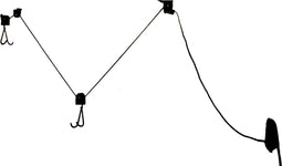 Dunlop Fietslift - Ophangsysteem - Voor Fietsen van Max. 20KG - Voor het Schoonmaken en Repareren van Fietsen - Passend in Kelders en Garages - Kunststof/ Metaal/ Rubber - Zwart