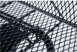 Dunlop Fietsmand - 13 Liter - Achterkant Fiets - Incl. Tyraps - Bevestiging zonder Gereedschap - Metaal - Zwart