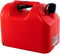 Dunlop Jerrycan 20 Liter - Benzine en Water - UN-Gecertificeerd voor Gevaarlijke Vloeistoffen - Incl. Trechter/Benzineslang - Zwart/Geel