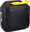 Dunlop Jerrycan 20 Liter - Benzine en Water - UN-Gecertificeerd voor Gevaarlijke Vloeistoffen - Incl. Trechter/Benzineslang - Zwart/Geel