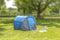 Dunlop Pop Up Tent - Blauw/ Grijs/ Wit - 2 Persoons