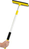 Dunlop Raamtrekker met Steel - Telescopisch - 43-68 CM - Trekker/ Spons - Geel